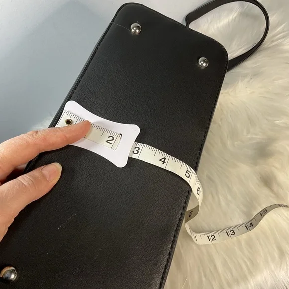 David Jones Vegan Leather Satchel Bag. - Picture 15 of 16